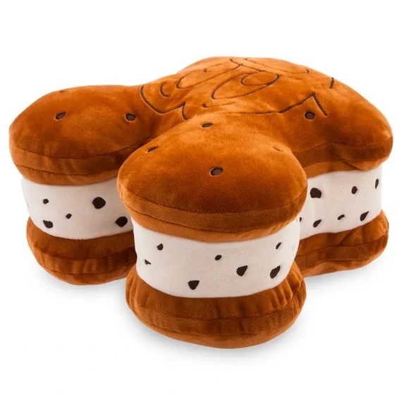 Disney Parks Mickey Ice Cream Sandwich Pillow - Picture 2 of 3